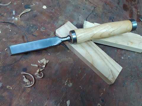 Видео: Старая стамеска, возвращение к жизни.