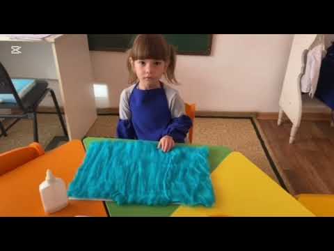 Видео: Жүнмен сурет салу. Сырмақ. Дәстүрден тыс сурет салу.