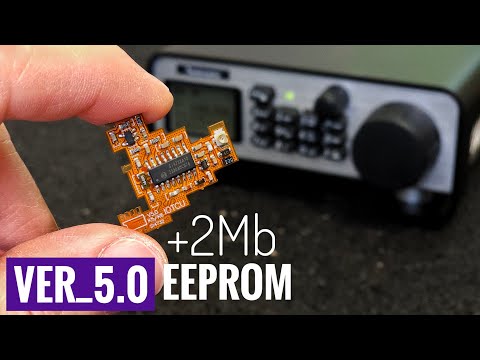 Видео: Самодельный Quansheng - модуль V5.0 + модификация EEPROM на 2 Мб