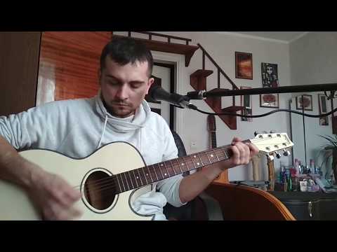 Видео: Кино В наших глазах (cover) washburn ea40