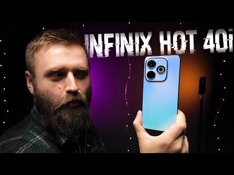 Видео: INFINIX HOT 40i - стильний, бюджетний, яскравий...