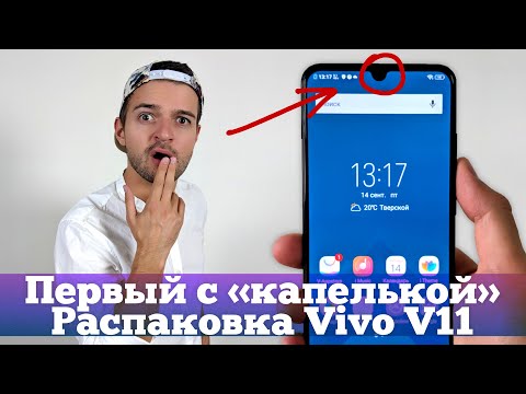 Видео: Обзор Vivo V11 - первый с КАПЕЛЬКОЙ