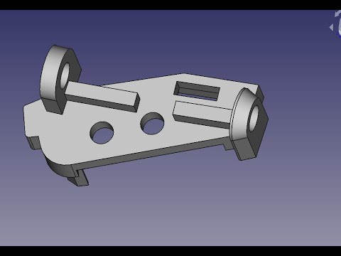 Видео: FreeCad Деталь по фото