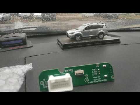 Видео: магнитола тесла в аутлендер хл больше не мигает климат