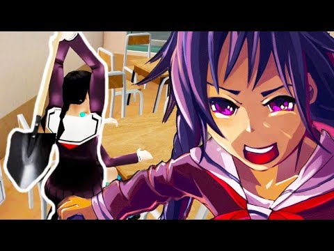 Видео: ЯНДЕРЕ ОСАТАНЕЛА ! ЛОПАТОЙ ПО БАШКЕ ! - Yandere School #1
