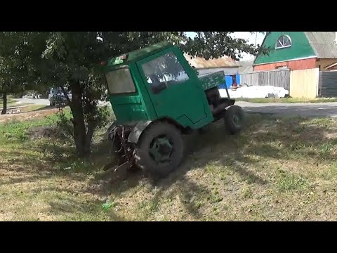 Видео: Мини трактор ДВС ОКА