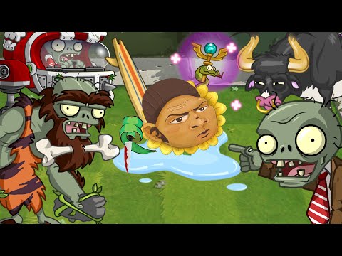 Видео: PvZ Дичь сел в лужу! Обзор на клетки с водой в PvZ 2