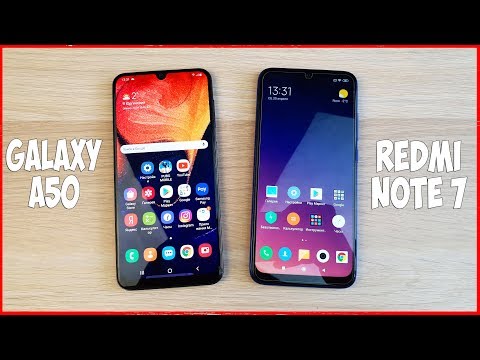 Видео: SAMSUNG GALAXY A50 VS REDMI NOTE 7 - ЧТО ЛУЧШЕ? СРАВНЕНИЕ!
