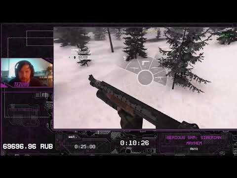 Видео: [RU] Serious Sam: Siberian Mayhem [Any%] от @Tezur0 - #RUSC-A-THON2025