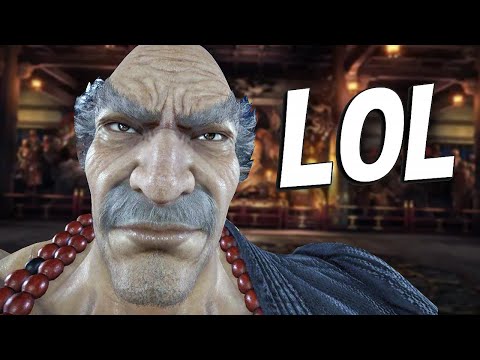 Видео: Tekken 8 — Самые глупые клипы Heihachi
