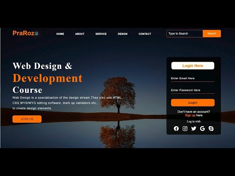 Видео: Как создать веб-сайт с помощью HTML и CSS | Пошаговое руководство