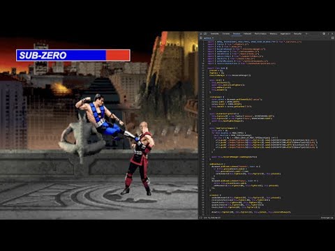 Видео: 2D файтинг на JavaScript в стиле Mortal Kombat