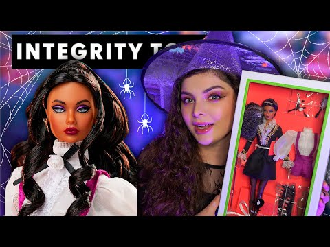 Видео: Мистическая Вампирша 🧛‍♀️🕸 Распаковка и обзор Integrity Toys Poppy Parker Return To Misty Hollows
