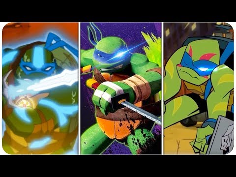 Видео: БИТВА ЛИДЕРОВ - САМЫЙ ЛУЧШИЙ ЛЕОНАРДО из мультсериала Черепашки-ниндзя