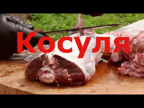 Видео: Косуля тушенная с луком в казане