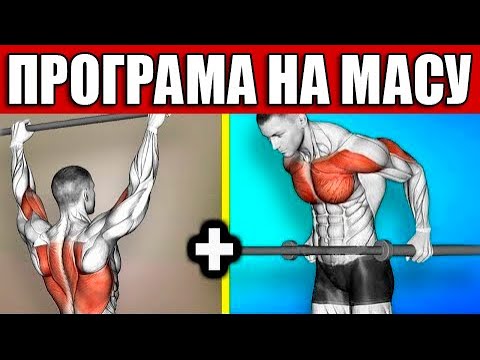 Видео: ПРОГРАМА ТРЕНУВАНЬ НА ТУРНІКУ ТА БРУСАХ ДЛЯ НАБОРУ МАСИ
