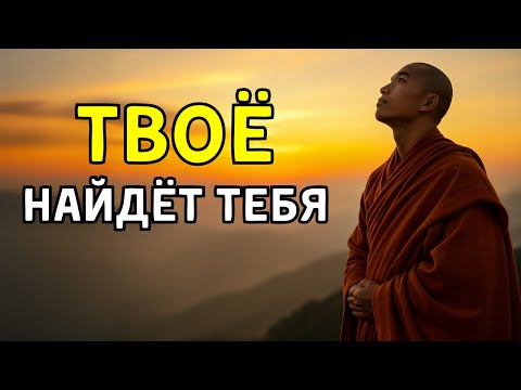 Видео: УСПОКОЙСЯ! ТВОЁ НАЙДЁТ ТЕБЯ: 10 БУДДИЙСКИХ УЧЕНИЙ
