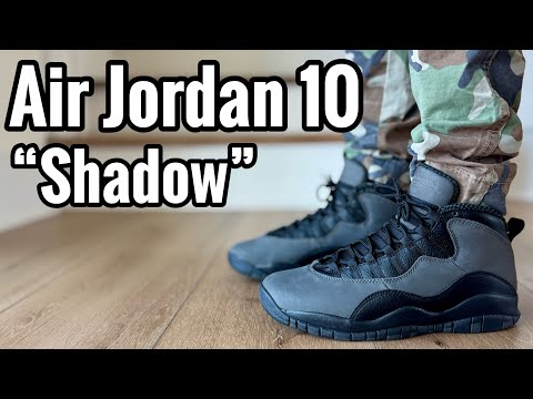 Видео: Обзор Air Jordan 10 «Shadow» 2025 года и их характеристики