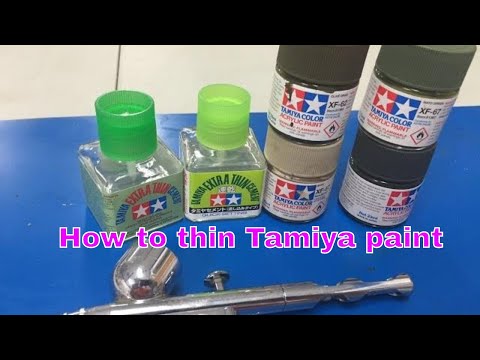 Видео: Разбавление и использование краски и цемента Tamiya. Это видео сэкономит вам время и силы.