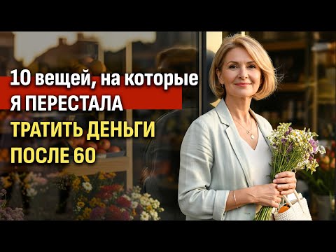 Видео: 10 вещей, На Которые Я Больше Не Трачу Деньги — И Стала Жить Лучше После 60