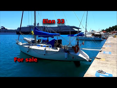 Видео: Elan 33 for sale. Лодка на продажу