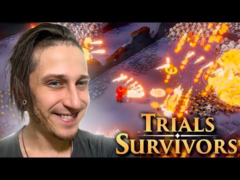 Видео: 🔥 В ЭТОМ ЭКШЕН-РОГАЛИКЕ БУДУТ ОГРОМНЫЕ ТОЛПЫ МОБОВ! | Trials Survivors