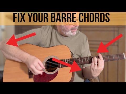 Видео: Как исправить аккорды баррэ — 3 шага к более чистому и мощному звуку