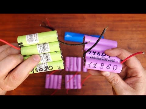 Видео: Моя первая Li-ion батарея - сборка и испытания