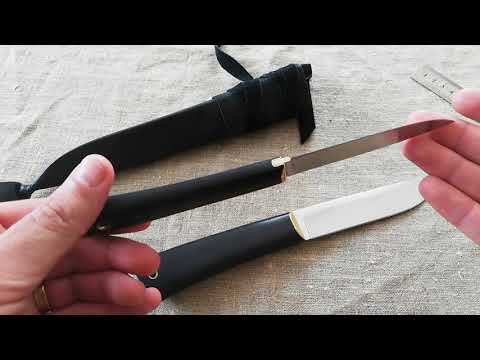 Видео: Нож (спарка) Карачаевский-Балкарский бычак