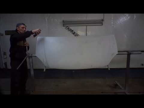 Видео: Покраска акрилом#VIKA202белый + подготовка #Газель