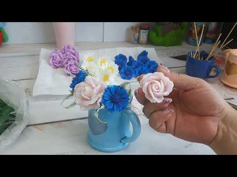 Видео: Букеты в леечке