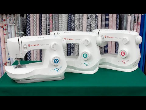 Видео: Singer Fashion Mate 3333, 3337, 3342 - Обзор швейных машин