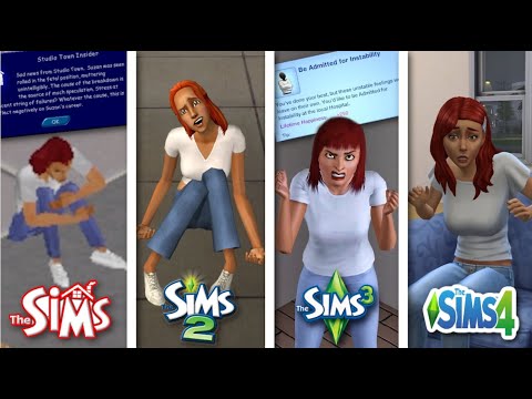 Видео: Sims 1 против Sims 2 против Sims 3 против Sims 4 — Нервный срыв