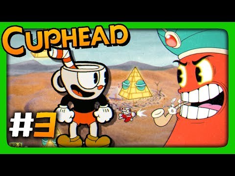 Видео: Cuphead Прохождение #3 ✅ САХАРНАЯ СТРАНА | ЗЛОЙ ДЖИН