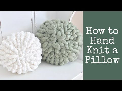 Видео: Как связать подушку вручную