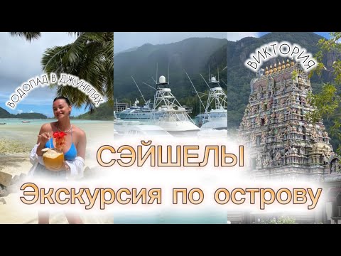 Видео: Остров Mahé. Экскурсия. Водопад в джунглях.