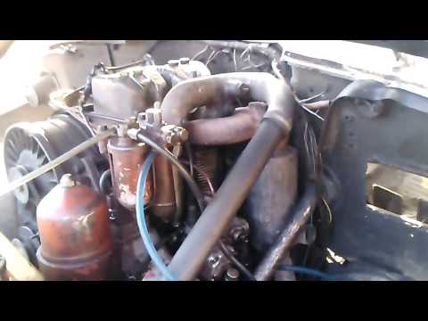 Видео: Дизельный двигатель от трактора Т25 на УАЗ