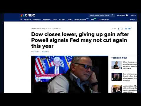 Видео: ТОЧКА ПЕРЕЛОМА Мои прогнозы сбываются — пик рынка достигнут 29 октября 2025