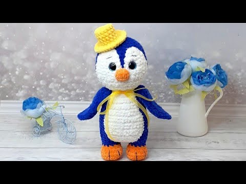 Видео: МК ПИНГВИН КРЮЧКОМ ❤ 2-Я ЧАСТЬ  CROCHET PENGUIN PATTERN