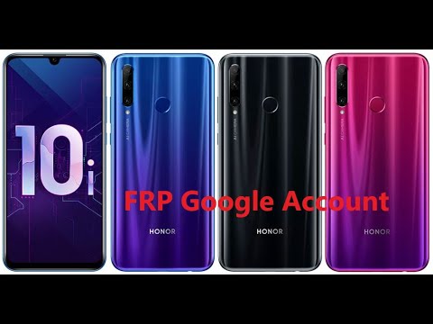 Видео: Сброс Гугл Аккаунта на Huawei Honor 10i HRY-LX1T. FRP Самый простой метод!!!Новый проект