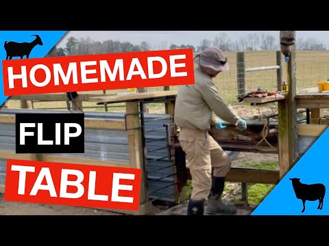 Видео: Подрезка копыт "Flip Table"
