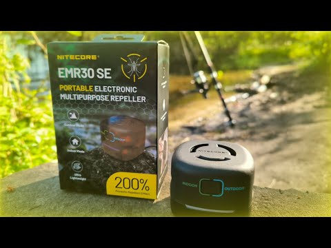 Видео: Фумигатор Nitecore EMR30SE  тест! Первый раз на рыбалке!