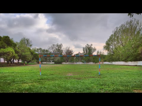 Видео: Алматы | 6-й микрорайон | Гимназия №86 и футбольное поле