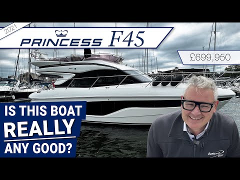 Видео: Princess F45 2021 года — действительно ли эта лодка хороша?