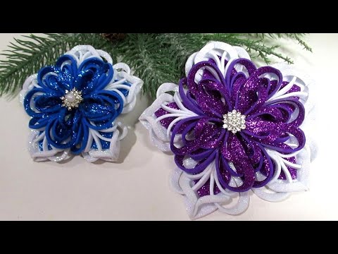 Видео: СНЕЖИНКИ ИЗ ФОАМИРАНА. НОВОГОДНИЕ ПОДЕЛКИ / Decoración navideña.