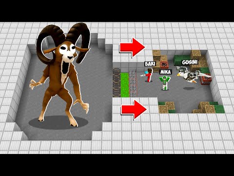 Видео: 🇺🇦 АРМІЯ 1000 БАРАН 99 НОЧЕЙ У ЛІСІ ПРОТИ БАКІ ТА МІКИ В МАЙНКРАФТ! БИТВА MINECRAFT