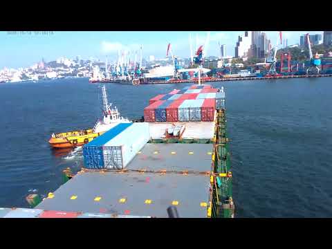 Видео: Перешвартовка