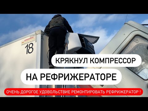 Видео: Попал на деньги, Ремонт Рефрижератора свыше 40 тысяч рублей , очень дорогие запчасти  !!!