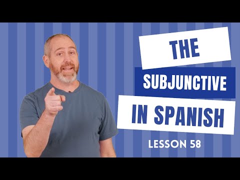 Видео: Сослагательное наклонение в испанском языке | The Language Tutor *Урок 58*