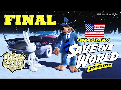 Видео: Сэм и Макс на луне (Финал) ☀ Sam & Max Save the World Прохождение игры #9